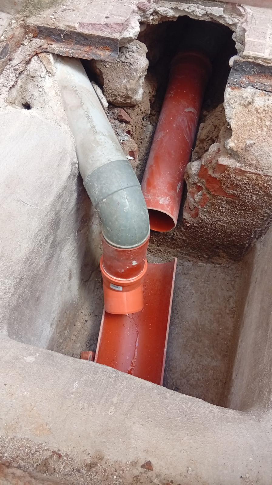 Obras de pocería en Boadilla del Monte