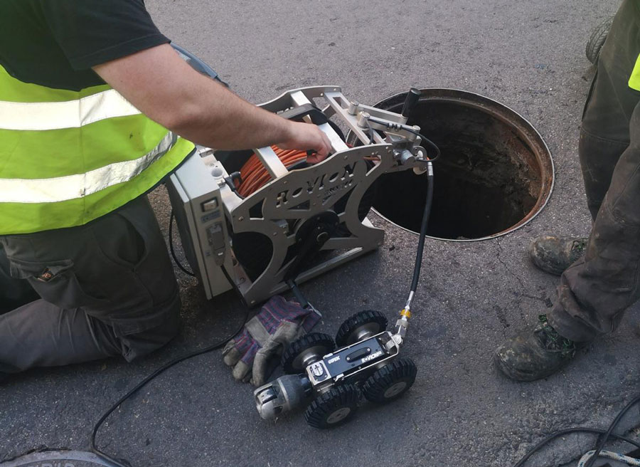 Inspección de tuberías en Boadilla del Monte
